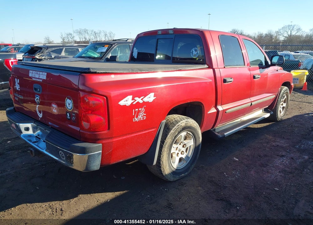 2006 DODGE DAKOTA SLT VIN: 1D7HW48N06S665279