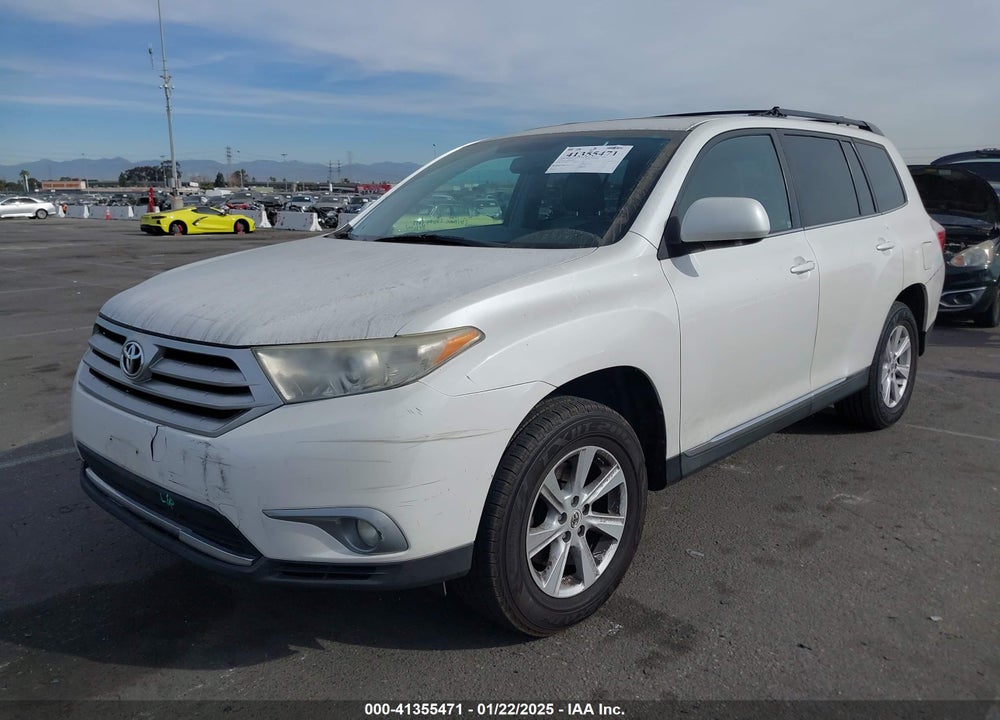 2012 TOYOTA HIGHLANDER SE V6 VIN: 5TDZK3EH4CS076520