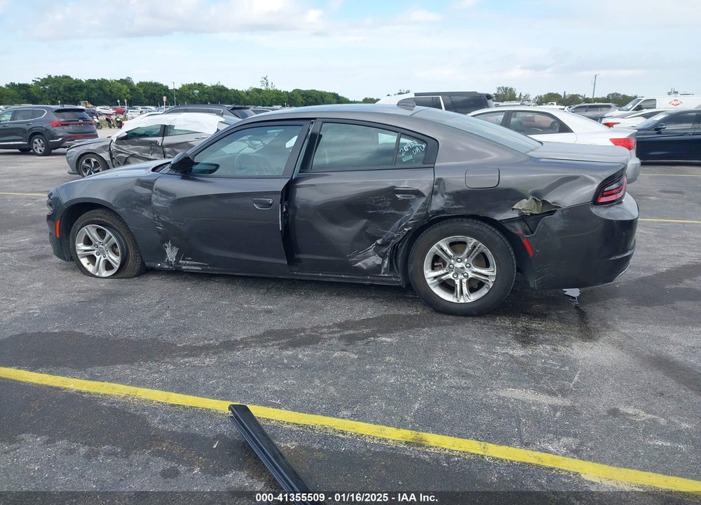 2023 DODGE CHARGER SXT VIN: 2C3CDXBG8PH529520