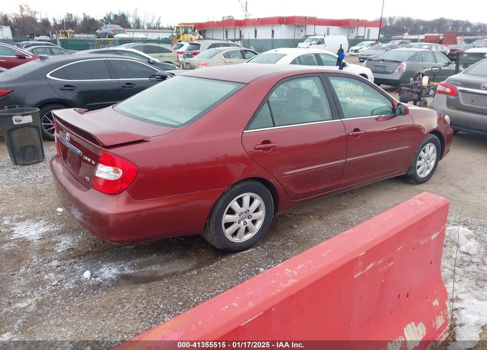 2003 TOYOTA CAMRY XLE V6 VIN: 4T1BF30K43U060415