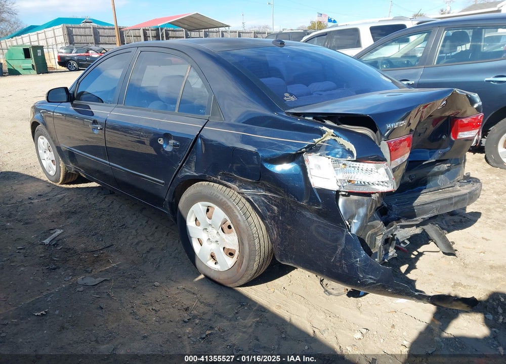 2008 HYUNDAI SONATA GLS VIN: 5NPET46C38H330980