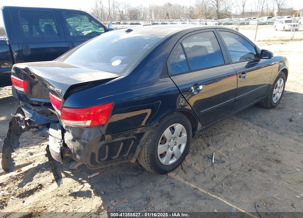 2008 HYUNDAI SONATA GLS VIN: 5NPET46C38H330980