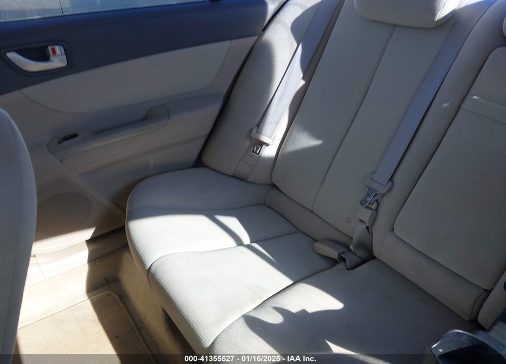2008 HYUNDAI SONATA GLS VIN: 5NPET46C38H330980
