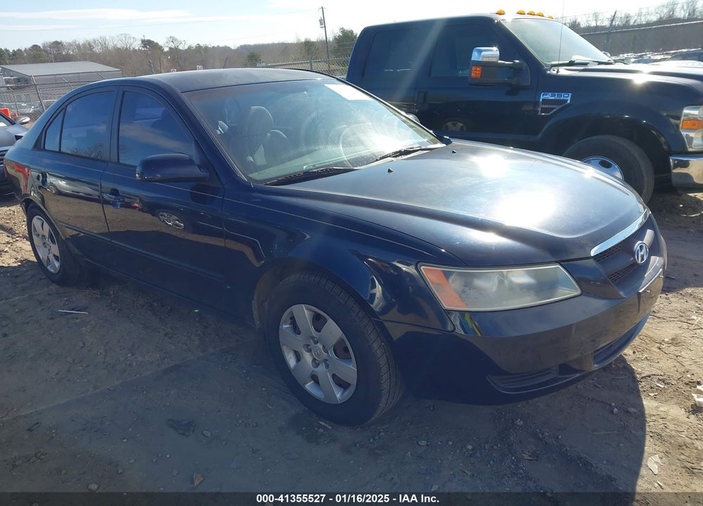 2008 HYUNDAI SONATA GLS VIN: 5NPET46C38H330980