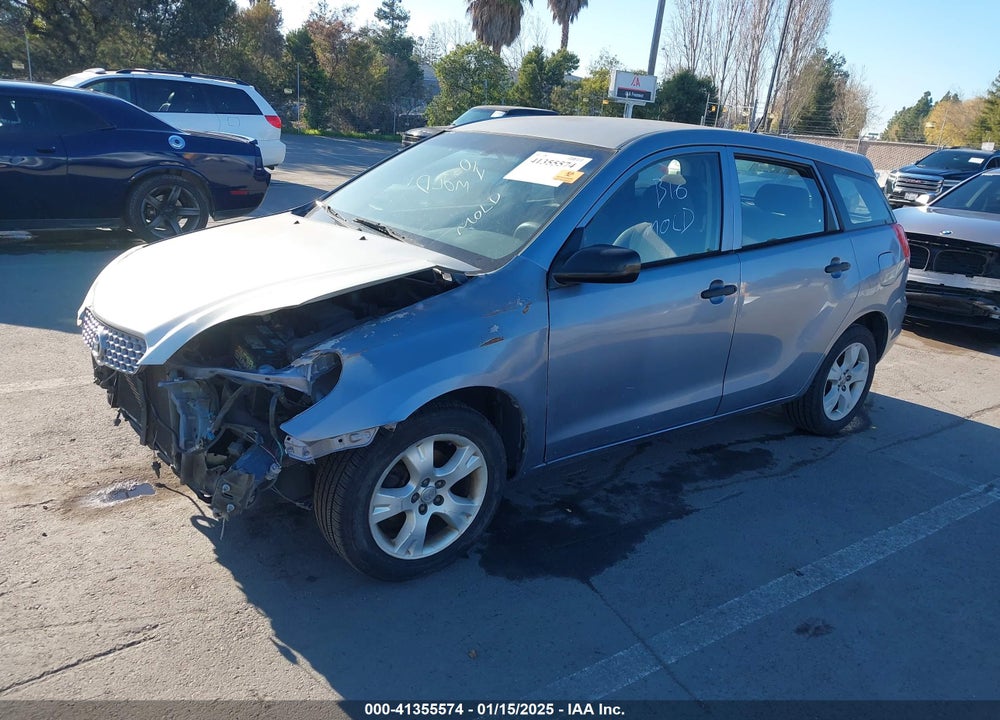 2004 TOYOTA MATRIX STANDARD VIN: 2T1KR32E64C301621