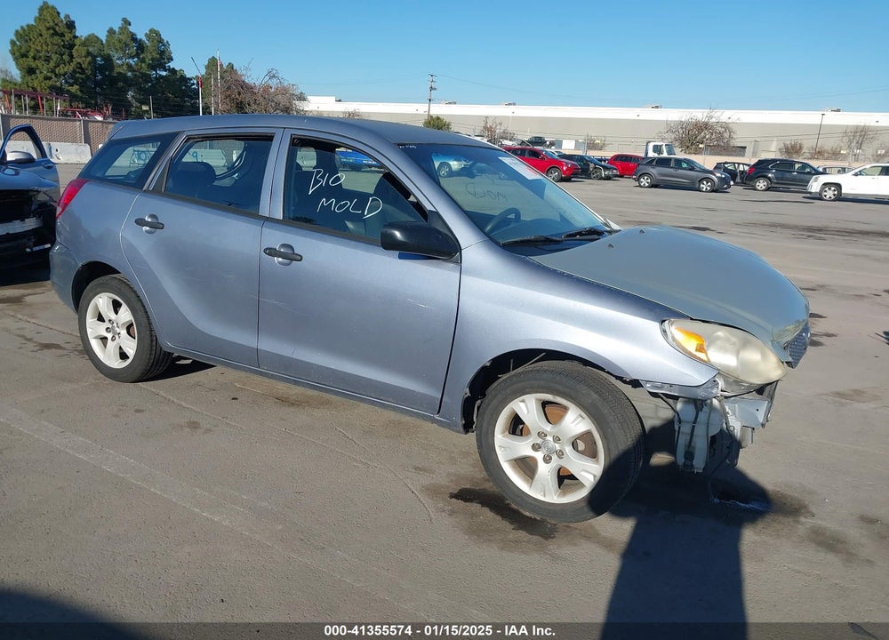 2004 TOYOTA MATRIX STANDARD VIN: 2T1KR32E64C301621