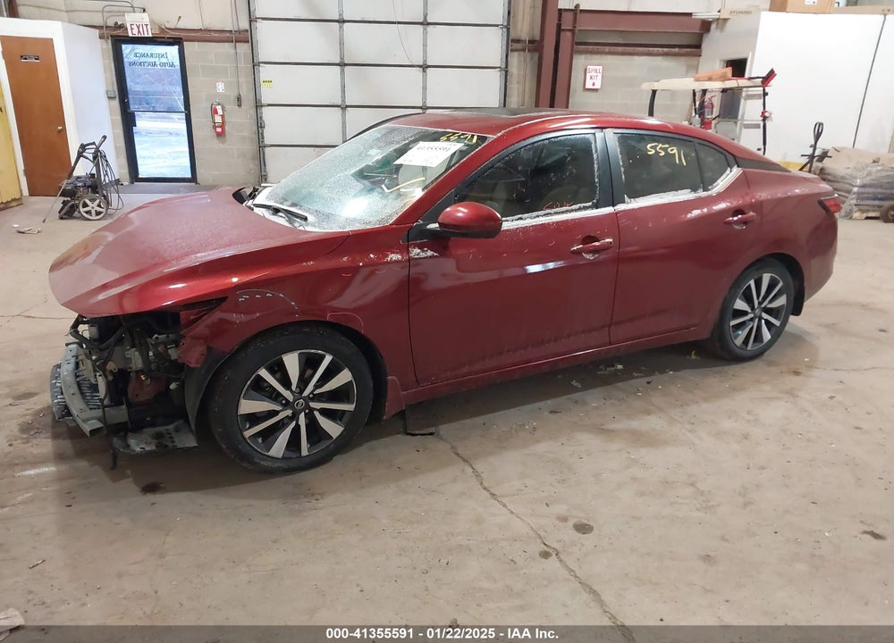 2021 NISSAN SENTRA VIN: 3N1AB8CV3MY231963