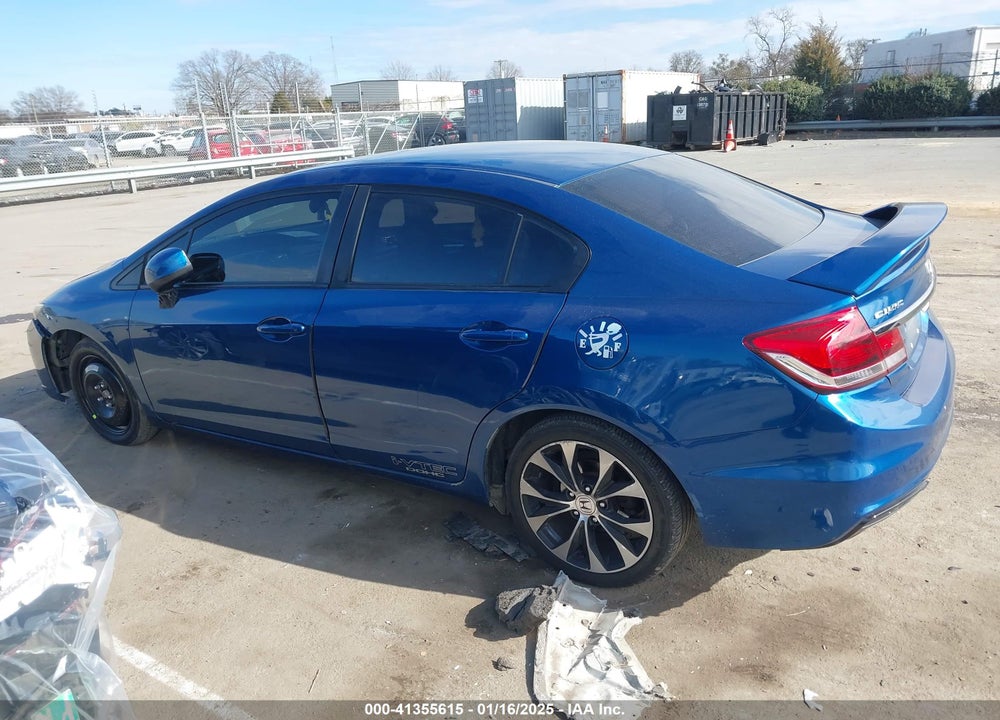 2013 HONDA CIVIC VIN: 2HGFB6E55DH705293