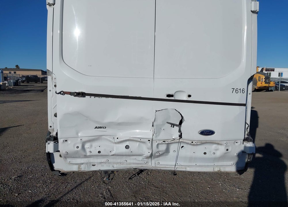 2022 FORD TRANSIT-350 CARGO VAN VIN: 1FTBW3U82NKA50533