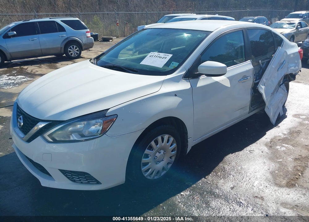 2016 NISSAN SENTRA VIN: 3N1AB7AP4GY309153