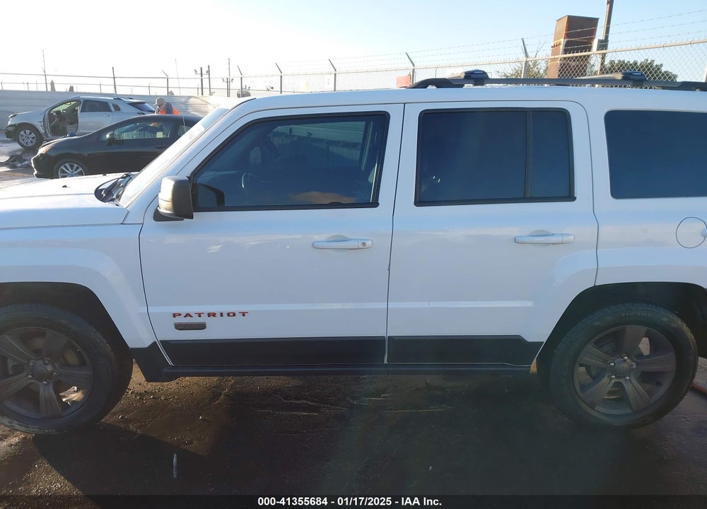 2016 JEEP PATRIOT 75TH ANNIVERSARY VIN: 1C4NJPBB0GD732013