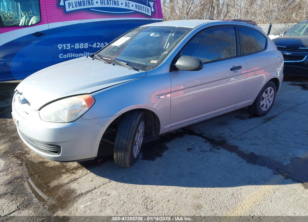 2008 HYUNDAI ACCENT VIN: KMHCM36C08U076953