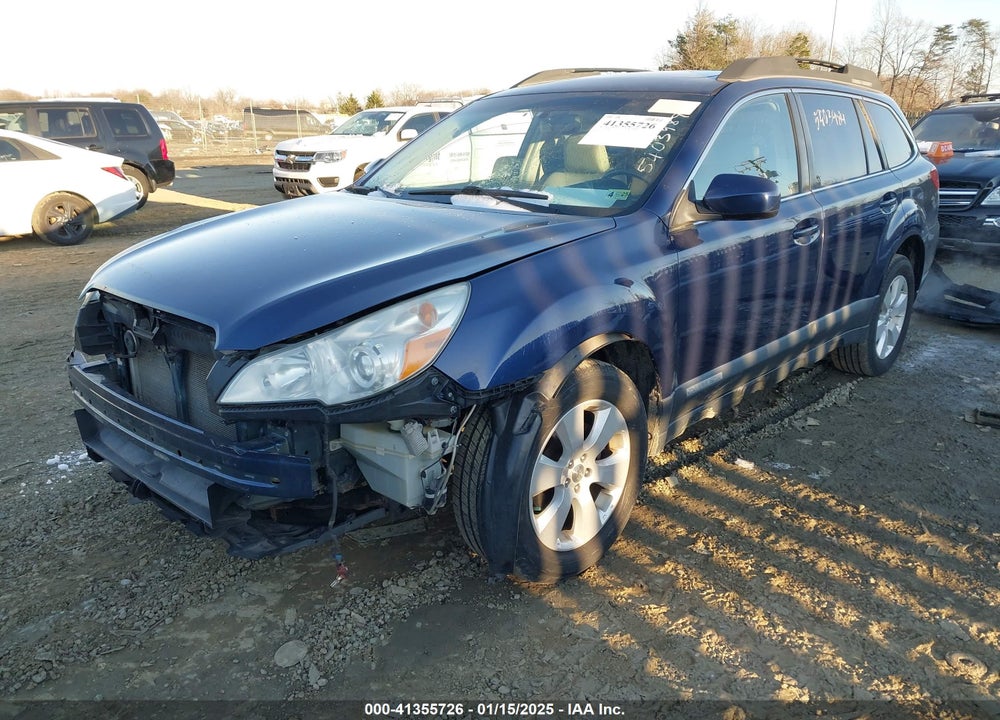 2011 SUBARU OUTBACK 2.5I PREMIUM VIN: 4S4BRBHC8B3398841