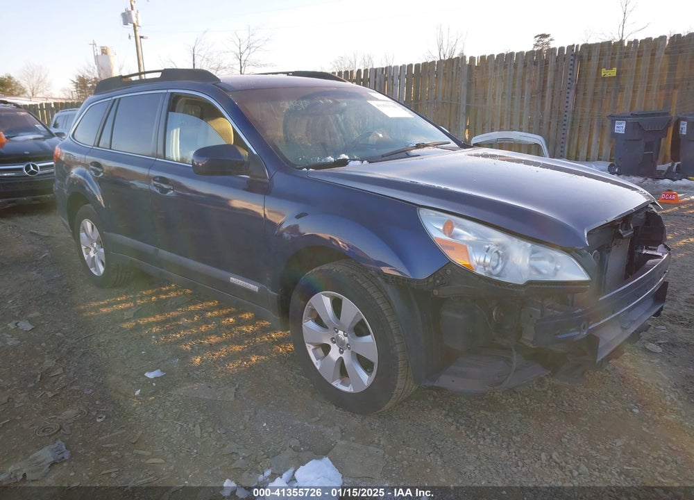 2011 SUBARU OUTBACK 2.5I PREMIUM VIN: 4S4BRBHC8B3398841
