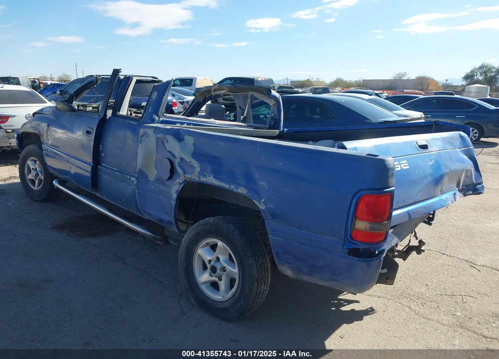 1997 DODGE RAM 1500 LARAMIE SLT VIN: 1B7HC13Y6VJ575206