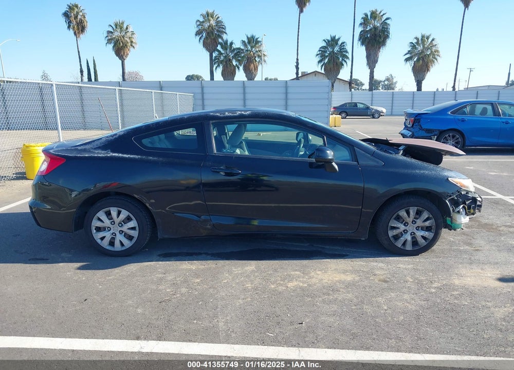 2012 HONDA CIVIC VIN: 2HGFG3B54CH525032