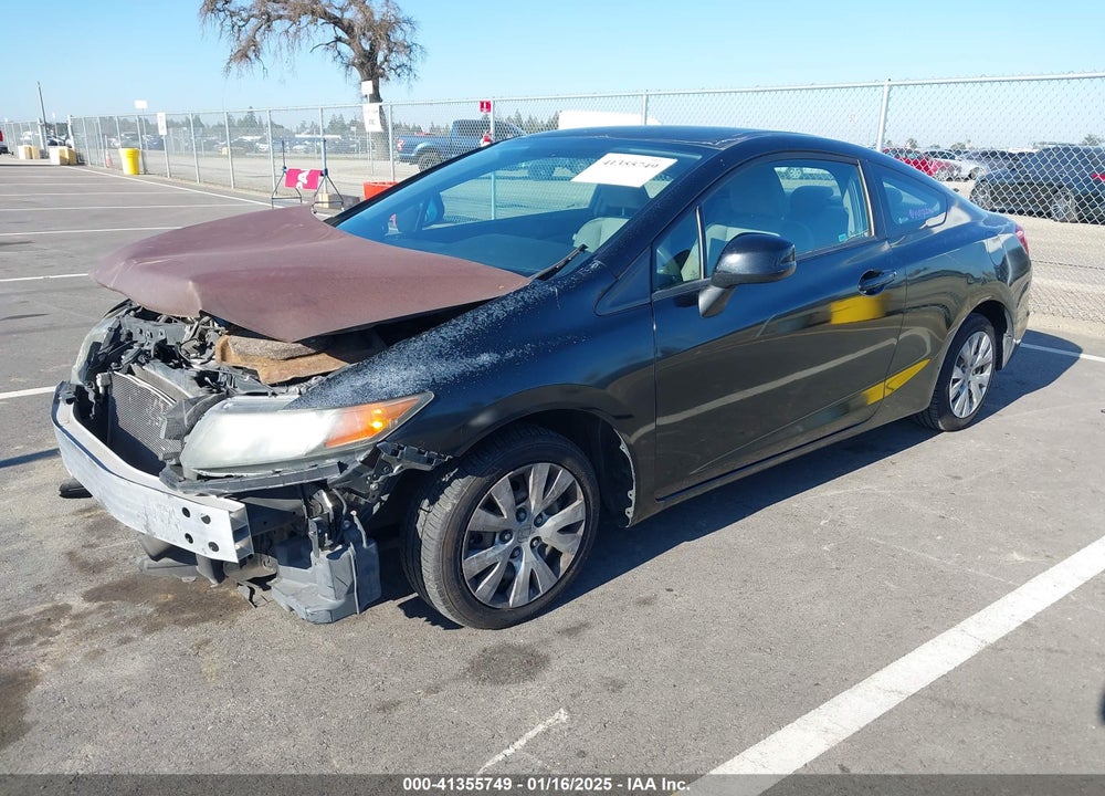 2012 HONDA CIVIC VIN: 2HGFG3B54CH525032