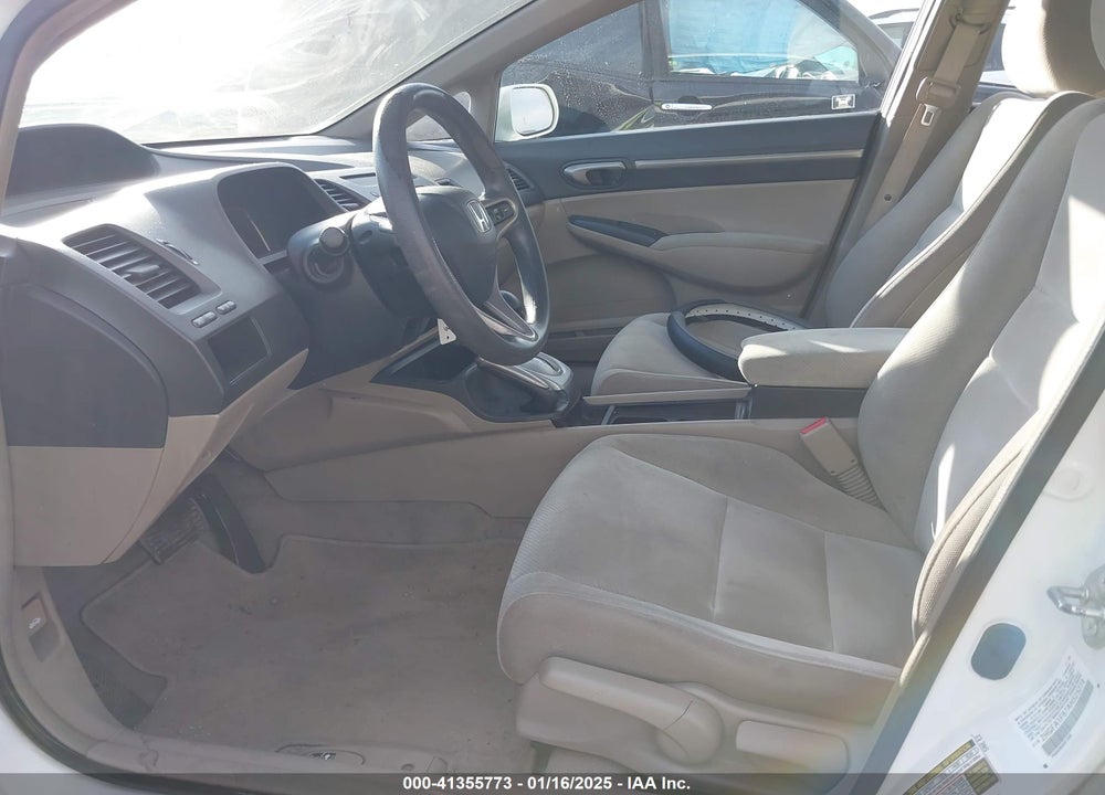 2010 HONDA CIVIC VIN: 2HGFA1F87AH525274