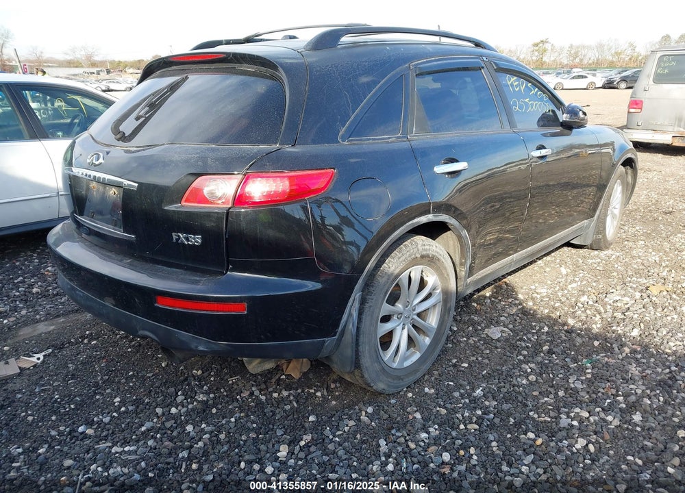 2006 INFINITI FX35 VIN: JNRAS08W26X207691
