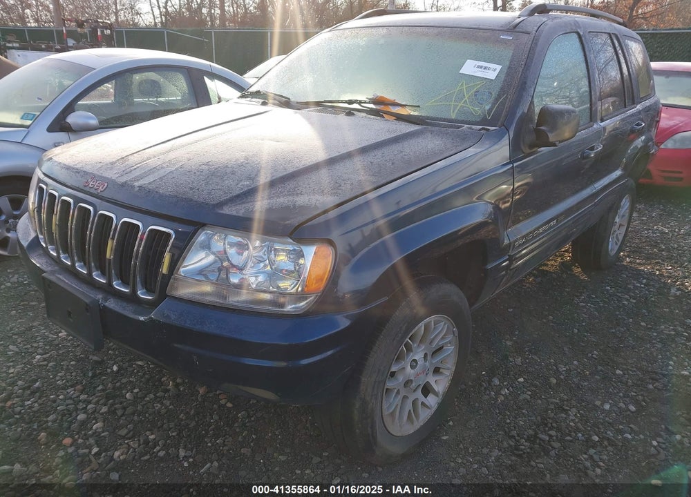 2002 JEEP GRAND CHEROKEE VIN: 1J8GW58N22C231325