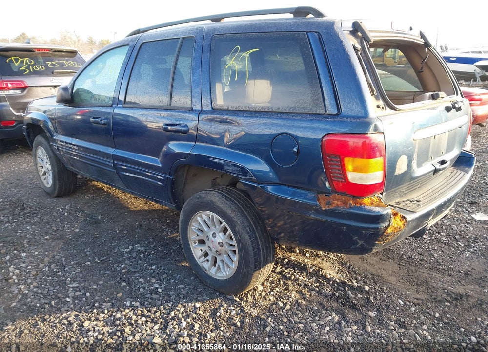 2002 JEEP GRAND CHEROKEE VIN: 1J8GW58N22C231325
