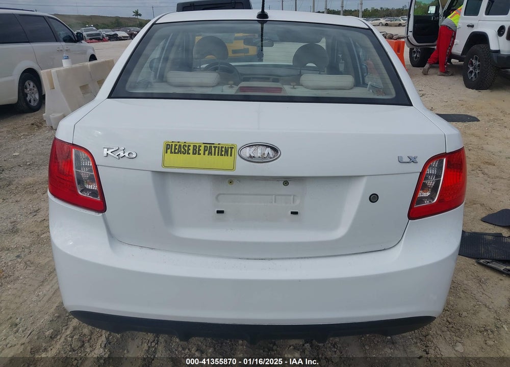2011 KIA RIO VIN: KNADH4A37B6959824