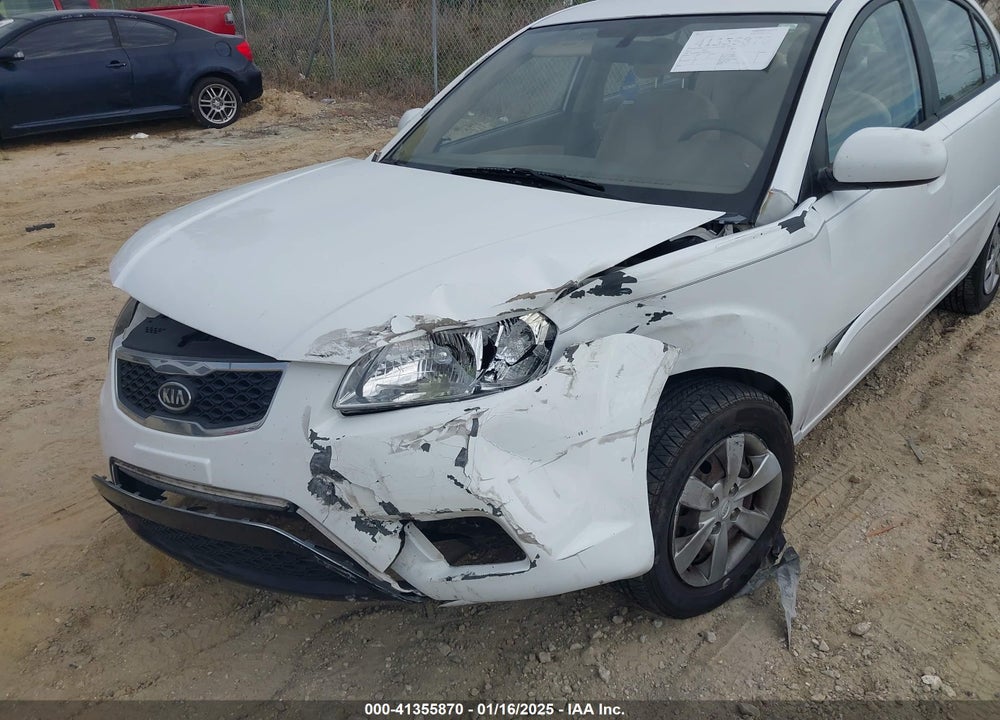 2011 KIA RIO VIN: KNADH4A37B6959824