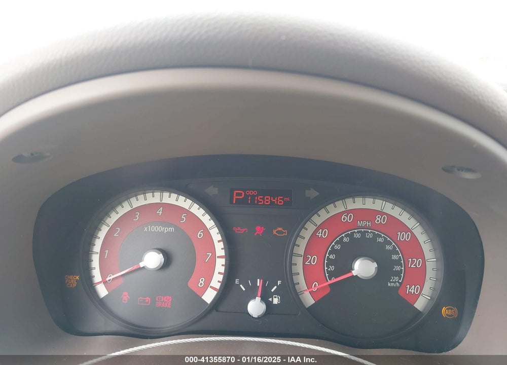2011 KIA RIO VIN: KNADH4A37B6959824