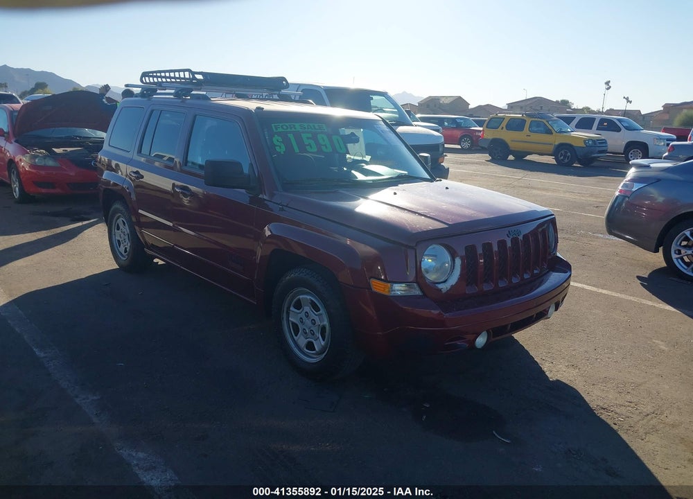 2012 JEEP PATRIOT SPORT VIN: 1C4NJRBB5CD568506
