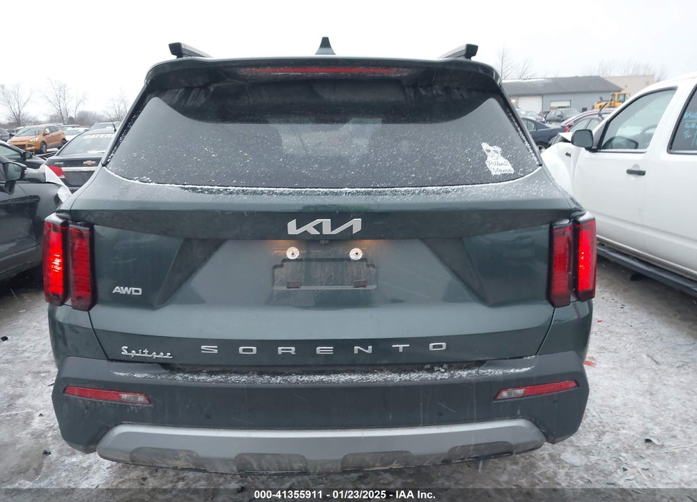 2022 KIA SORENTO X-LINE EX VIN: 5XYRHDLF1NG157934