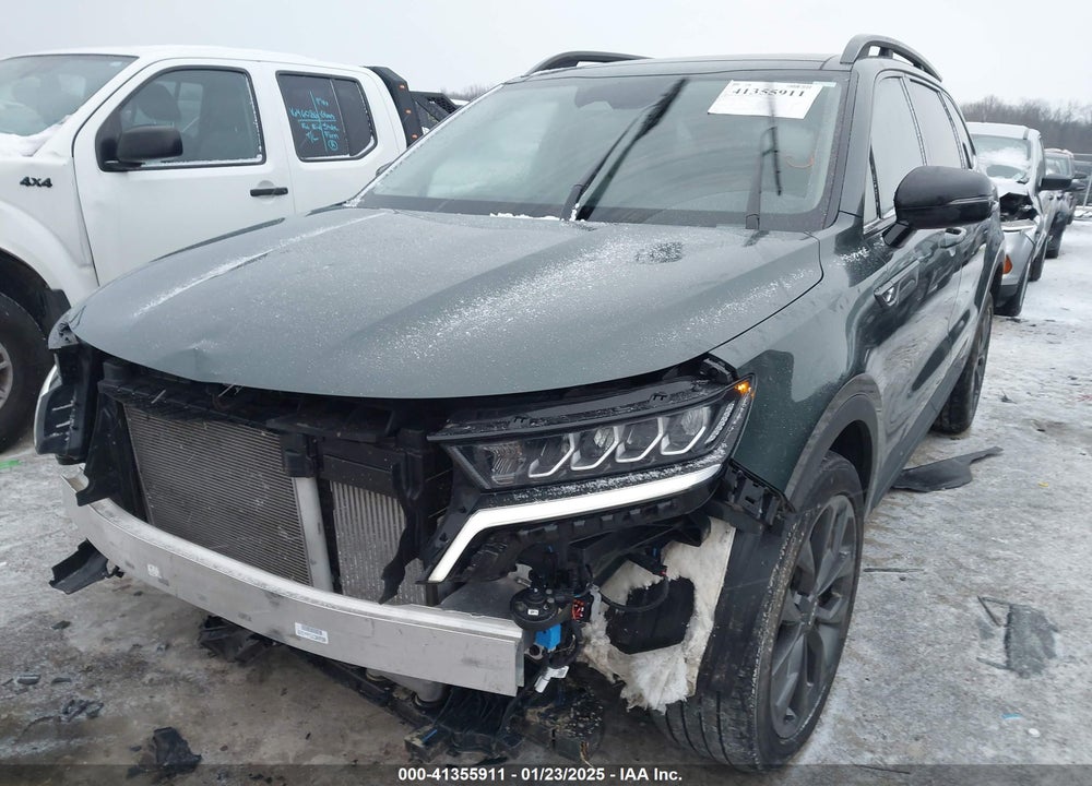 2022 KIA SORENTO X-LINE EX VIN: 5XYRHDLF1NG157934