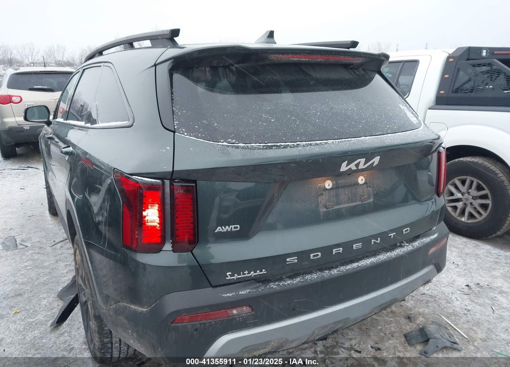 2022 KIA SORENTO X-LINE EX VIN: 5XYRHDLF1NG157934