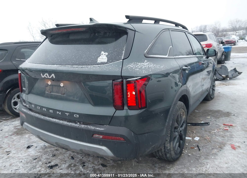 2022 KIA SORENTO X-LINE EX VIN: 5XYRHDLF1NG157934
