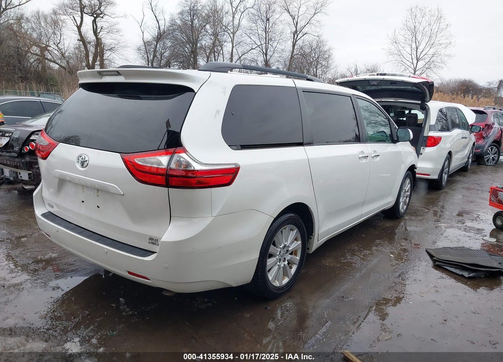 2015 TOYOTA SIENNA XLE LIMITED VIN: 5TDDK3DC9FS115784