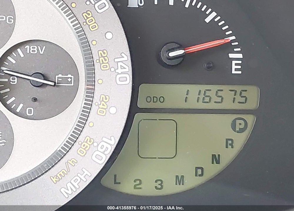 2001 LEXUS IS 300 VIN: JTHBD182610018639