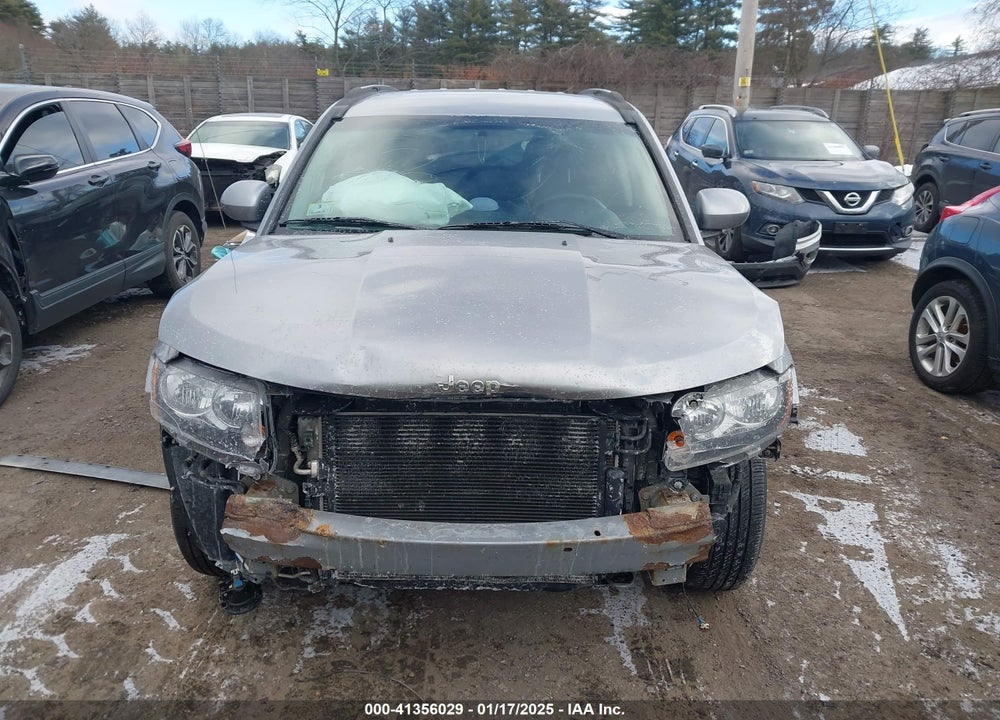 2017 JEEP COMPASS LATITUDE 4X4 VIN: 1C4NJDEB8HD210144