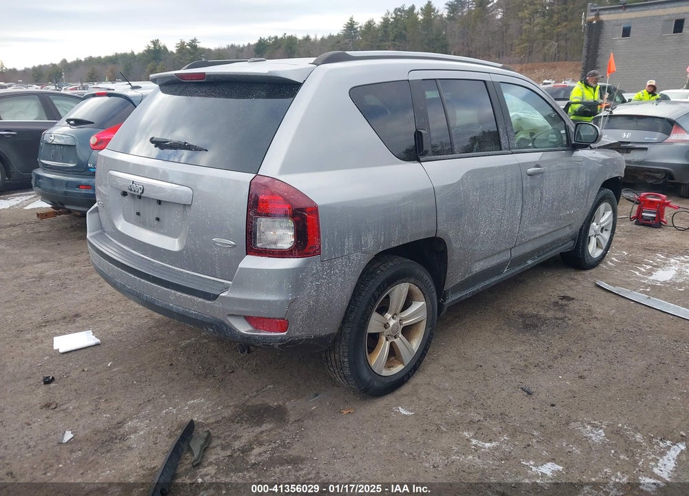 2017 JEEP COMPASS LATITUDE 4X4 VIN: 1C4NJDEB8HD210144