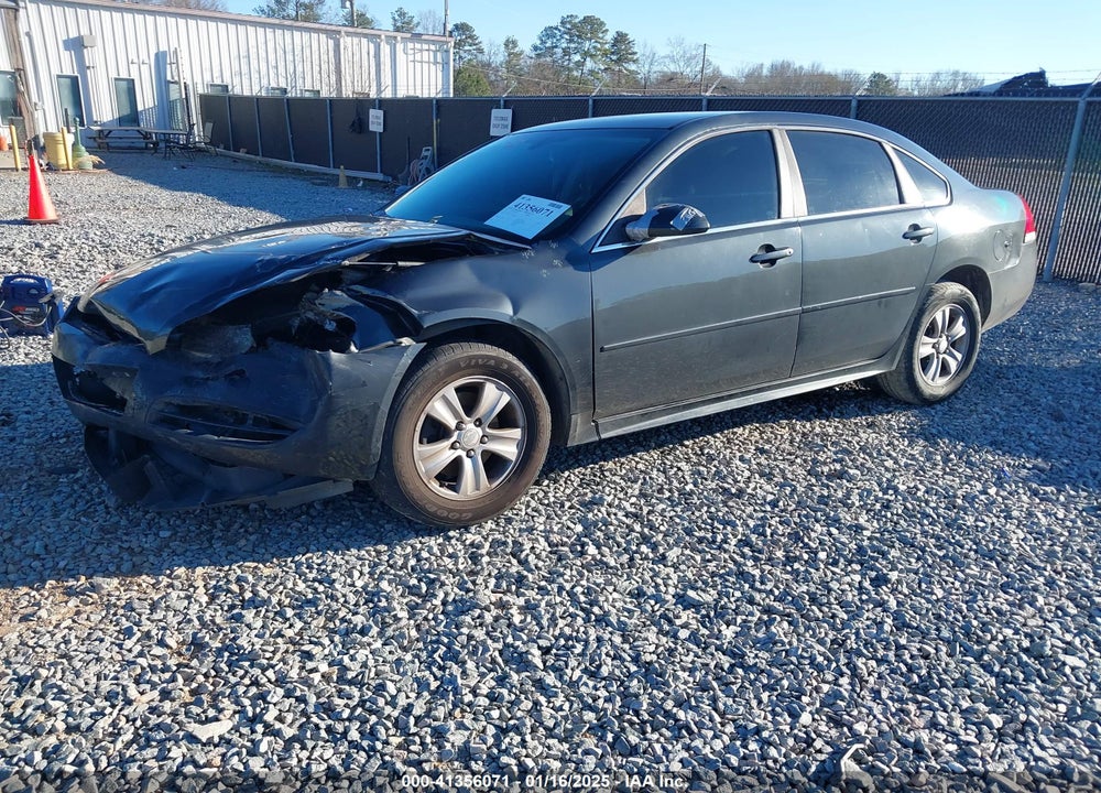 2013 CHEVROLET IMPALA VIN: 2G1WF5E39D1263518
