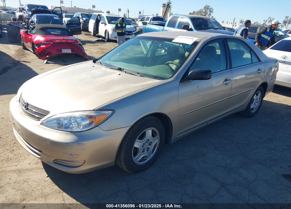 2002 TOYOTA CAMRY LE VIN: JTDBE32K520137786