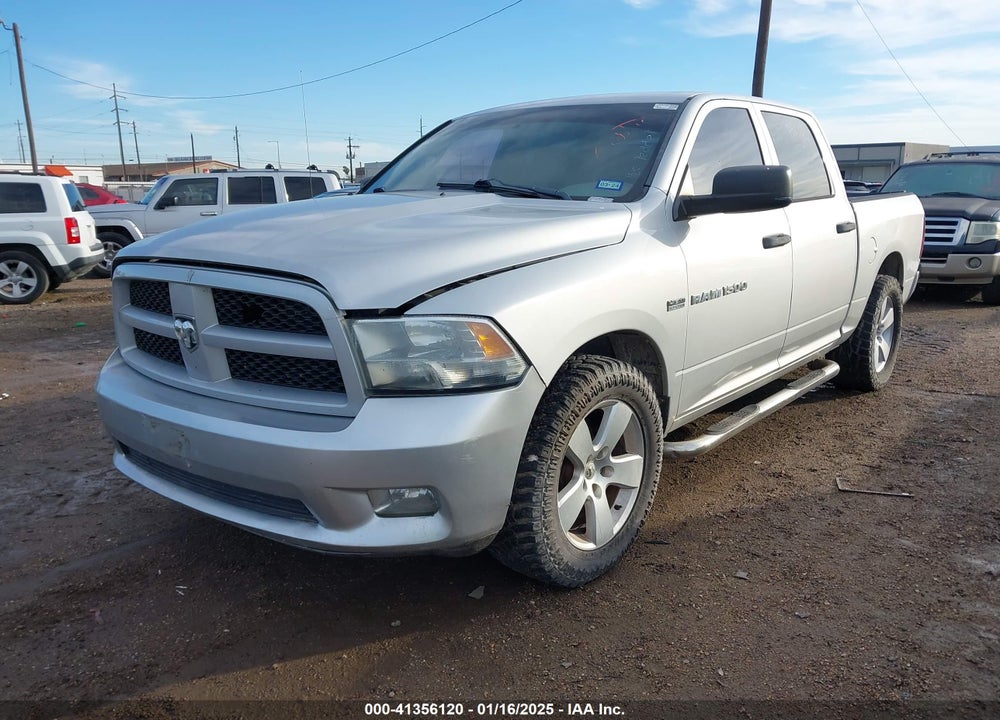 2012 RAM 1500 VIN: 1C6RD6KT8CS331687