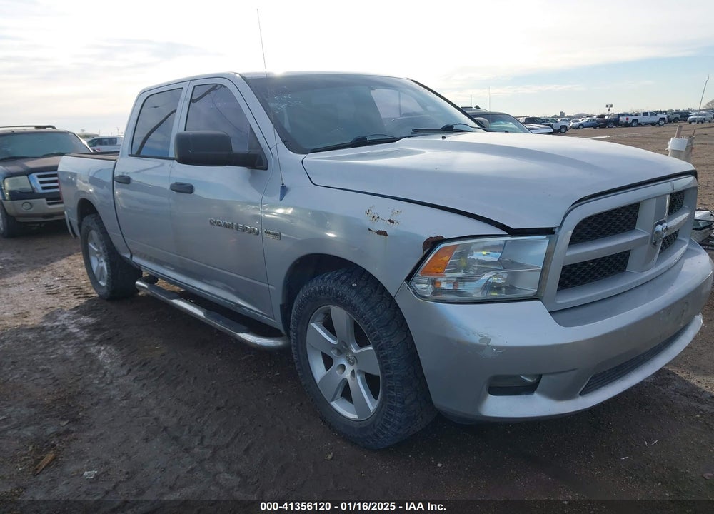 2012 RAM 1500 VIN: 1C6RD6KT8CS331687