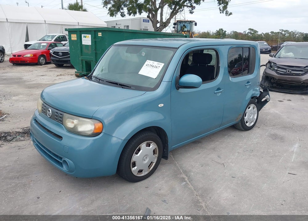 2009 NISSAN CUBE VIN: JN8AZ28R79T112304