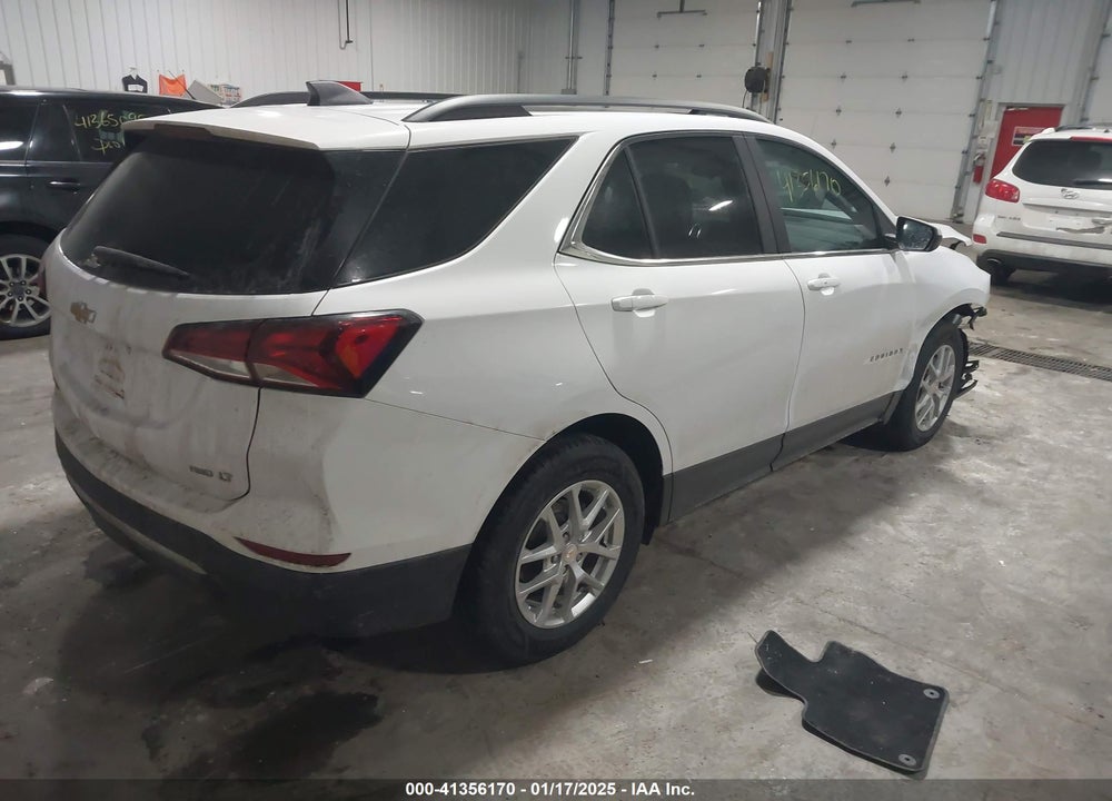 2022 CHEVROLET EQUINOX AWD LT VIN: 3GNAXUEV8NL117192