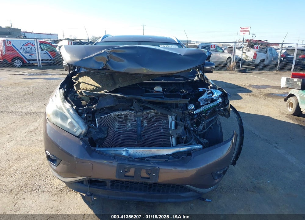 2015 NISSAN MURANO PLATINUM/S/SL/SV VIN: 5N1AZ2MG8FN258402