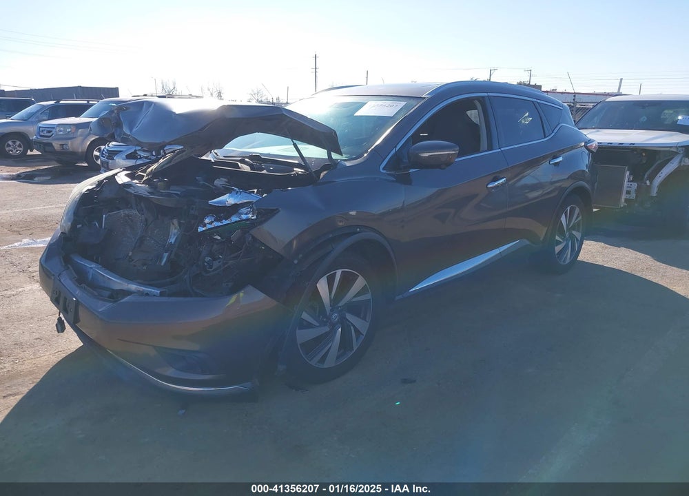 2015 NISSAN MURANO PLATINUM/S/SL/SV VIN: 5N1AZ2MG8FN258402