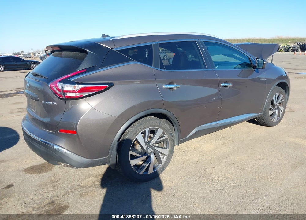 2015 NISSAN MURANO PLATINUM/S/SL/SV VIN: 5N1AZ2MG8FN258402