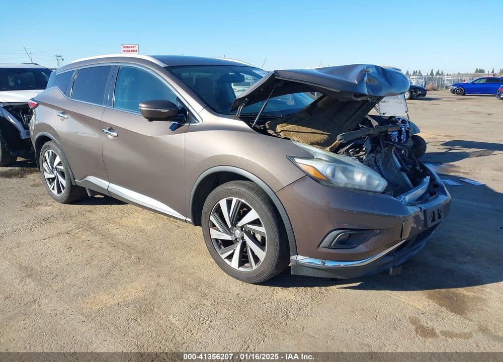 2015 NISSAN MURANO PLATINUM/S/SL/SV VIN: 5N1AZ2MG8FN258402