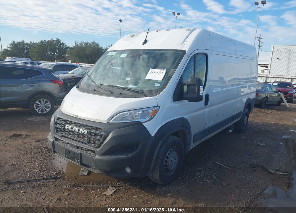 2025 RAM PROMASTER 2500 TRADESMAN HIGH ROOF 159 WB W/PASS SEAT VIN: 3C6LRVDG4SE507864