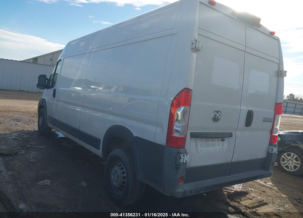 2025 RAM PROMASTER 2500 TRADESMAN HIGH ROOF 159 WB W/PASS SEAT VIN: 3C6LRVDG4SE507864