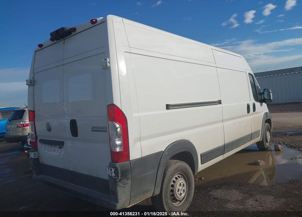 2025 RAM PROMASTER 2500 TRADESMAN HIGH ROOF 159 WB W/PASS SEAT VIN: 3C6LRVDG4SE507864